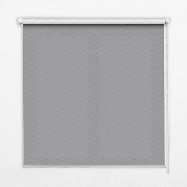 Fensterrollo in der Farbe Grau