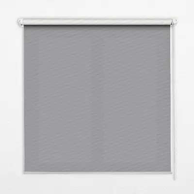 Fensterrollo in der Farbe Grau