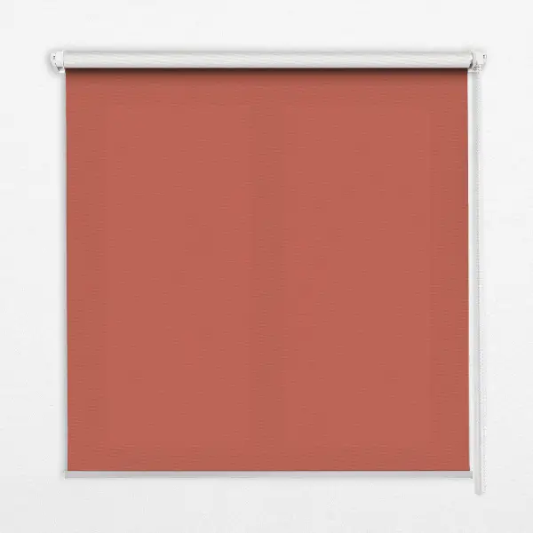 Fensterrollo für den Innenbereich in der Farbe Rot