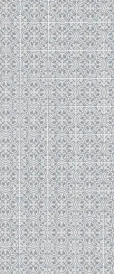 Fensterrollo mit portugiesischem Fliesendesign für den Innenbereich