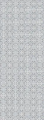 Fensterrollo mit portugiesischem Fliesendesign für den Innenbereich