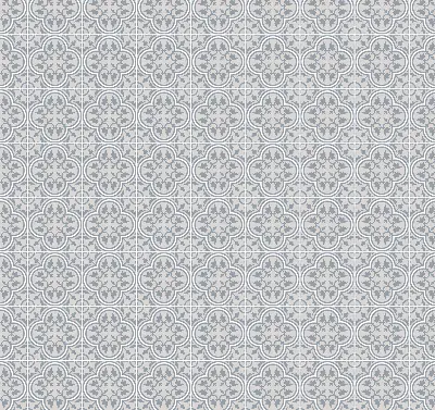 Fensterrollo mit portugiesischem Fliesendesign für den Innenbereich