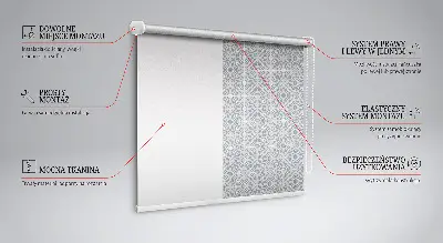 Fensterrollo mit portugiesischem Fliesendesign für den Innenbereich