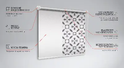 Rollo in der Ausführung Illusion