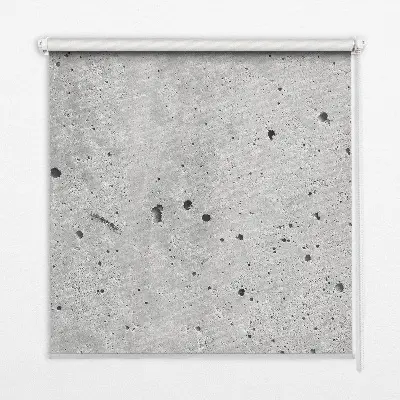 Fensterrollo in der Farbe Granit