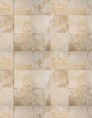 Fensterrollo in Form von Fliesen