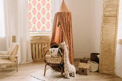 Rollo Fenster mit Motiv abstrakte Augen