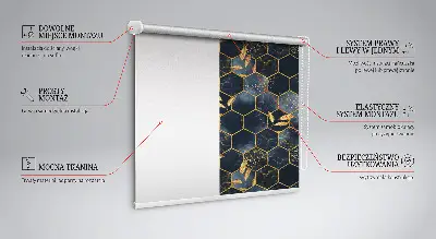 Wabenplissee für innenliegende Fenster
