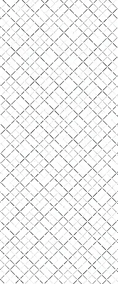 Fensterrollo mit Rautenmuster