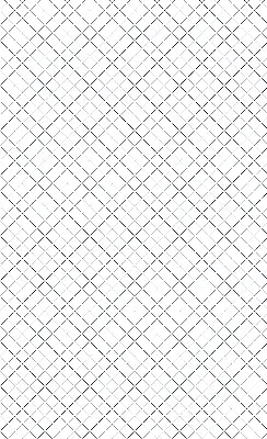 Fensterrollo mit Rautenmuster