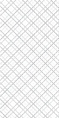 Fensterrollo mit Rautenmuster