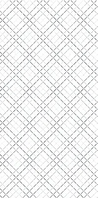 Fensterrollo mit Rautenmuster