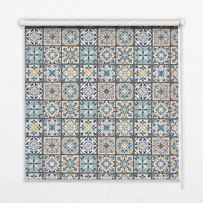 Fensterrollo für den Innenbereich im Mandala Design