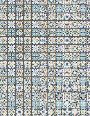 Fensterrollo für den Innenbereich im Mandala Design