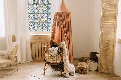 Fensterrollo für den Innenbereich im Mandala Design