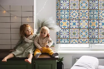 Fensterrollo für den Innenbereich im Mandala Design