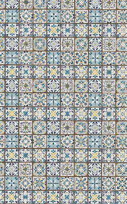 Fensterrollo für den Innenbereich im Mandala Design