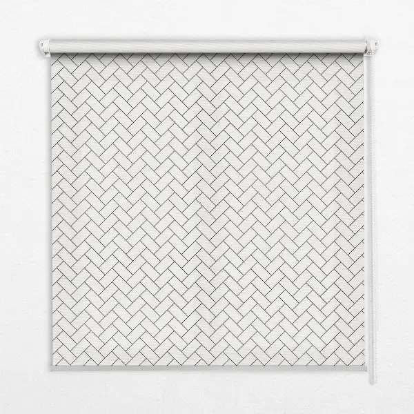 Rollo für Fenster in rechteckiger Form