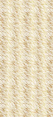 Fensterrollo für den Innenbereich mit Motiv goldene Blätter