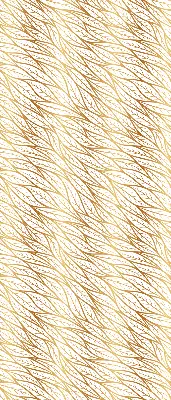 Fensterrollo für den Innenbereich mit Motiv goldene Blätter