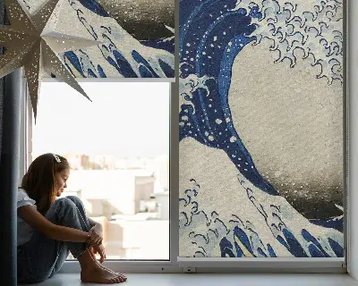 Fensterrollo in der Ausführung Welle