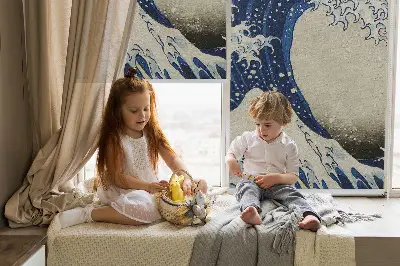 Fensterrollo in der Ausführung Welle