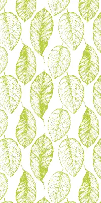 Fensterrollo für den Innenbereich in der Ausführung Limettenblätter