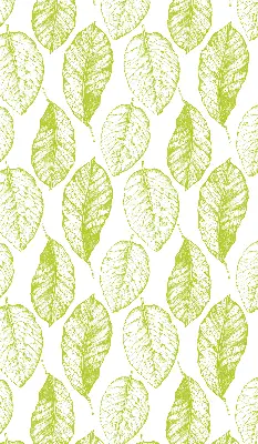 Fensterrollo für den Innenbereich in der Ausführung Limettenblätter