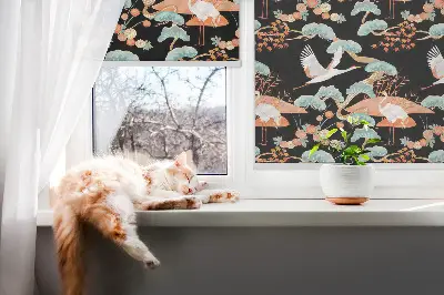 Fensterrollo für den Innenbereich von Flugreiher