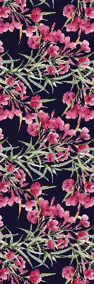 Fensterrollo mit dem Motiv einer exotischen Blume