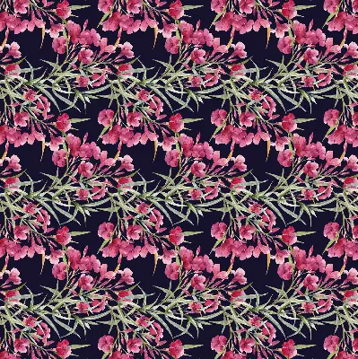 Fensterrollo mit dem Motiv einer exotischen Blume
