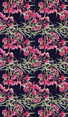 Fensterrollo mit dem Motiv einer exotischen Blume