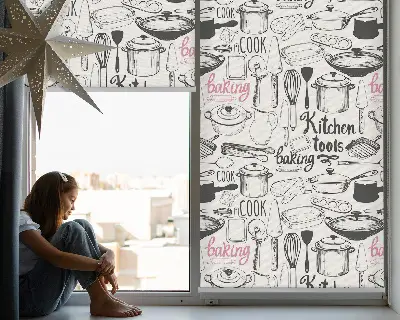 Fensterrollo für die küche