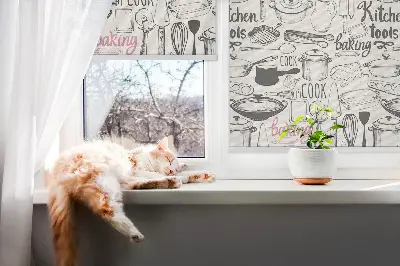 Fensterrollo für die küche
