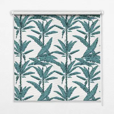 Rollo mit Palmenblätter-Design