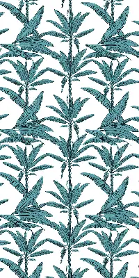 Rollo mit Palmenblätter-Design
