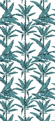 Rollo mit Palmenblätter-Design