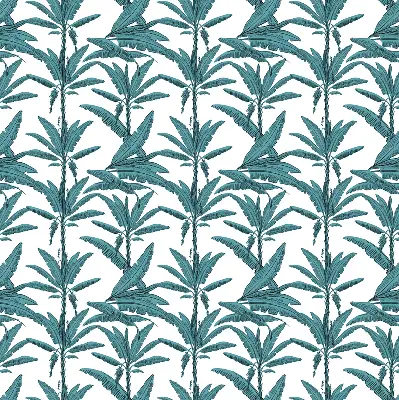 Rollo mit Palmenblätter-Design