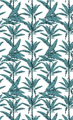Rollo mit Palmenblätter-Design