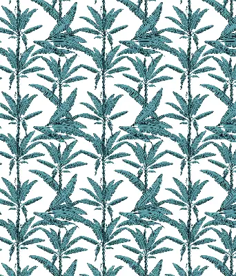 Rollo mit Palmenblätter-Design