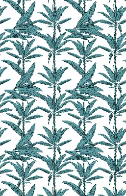 Rollo mit Palmenblätter-Design