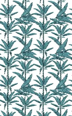 Rollo mit Palmenblätter-Design