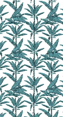 Rollo mit Palmenblätter-Design