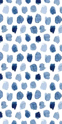Rollo in blauer Farbe