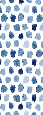 Rollo in blauer Farbe