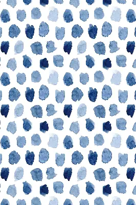 Rollo in blauer Farbe