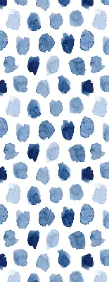 Rollo in blauer Farbe