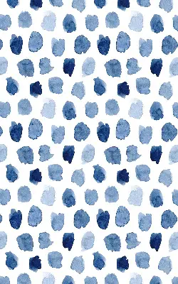 Rollo in blauer Farbe