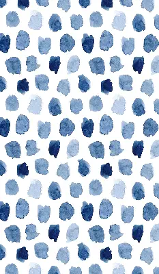 Rollo in blauer Farbe