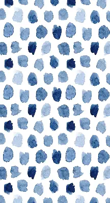 Rollo in blauer Farbe